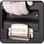 Dėžė įrankiams ant ratukų | metalinė | 3-jų dalių (YT-09102)